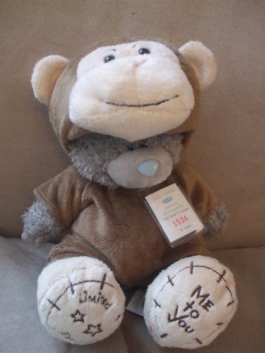 мишка Тедди  Me to you 15 см в костюме обезьяны