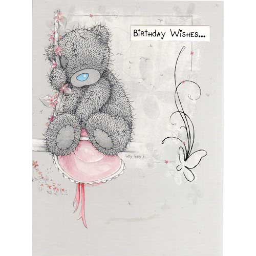 Мишка Тедди Me to You открытка С Днем рождения