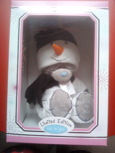 мишка Тедди Тедди Me to you 15 см в костюме снеговика